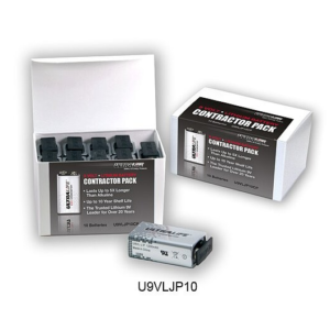 Ultralife – 9V Block Lithium 6FR22 Batterien – 10er Packung