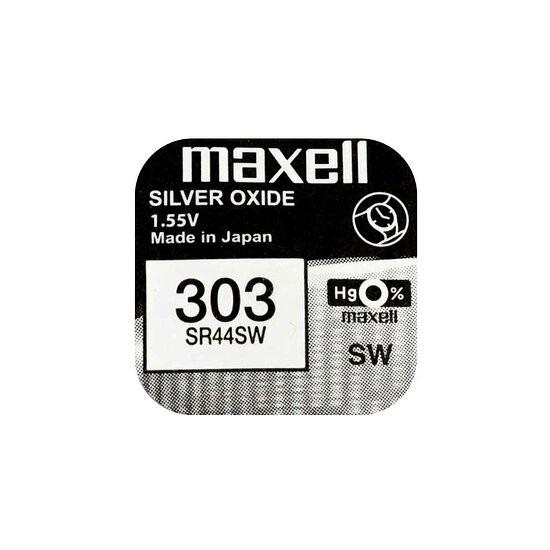 Maxell 303 SR44SW Knopfzelle 1,55V