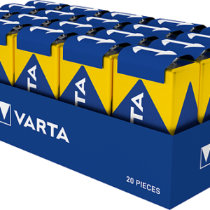Varta – 9V Block Longlife Power 6LR22 Batterien – lose