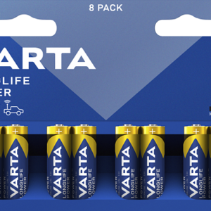 Varta – AA Mignon Longlife Power LR6 Batterien – 4er Folie