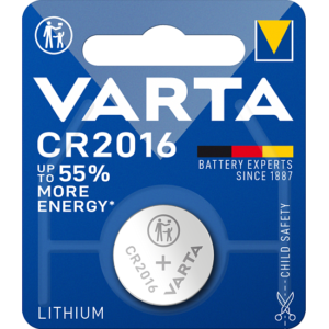 Varta CR2016 Lithium Batterie 3V – 1er Packung