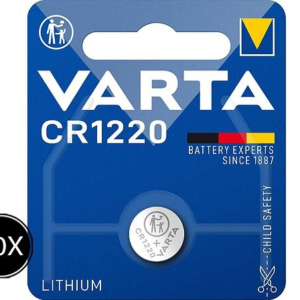 Varta CR1220 Lithium Batterie 3V – 1er Packung