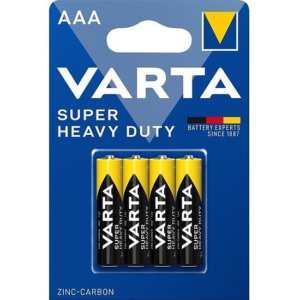 Varta - AAA Micro Superlife R03 Batterien - 4er Packung