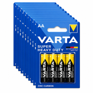 Varta – AA Mignon Superlife (Super Heavy Duty) R6 Batterien – 4er Packung