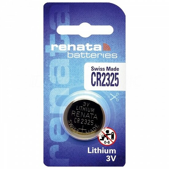 Renata CR2325 Lithium Batterie 3V – 1er Packung
