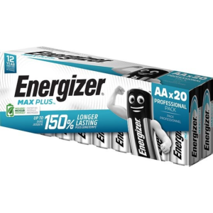 Energizer Max Plus Mignon (AA)-Batterie Alkali-Mangan 1.5V 20er Packung