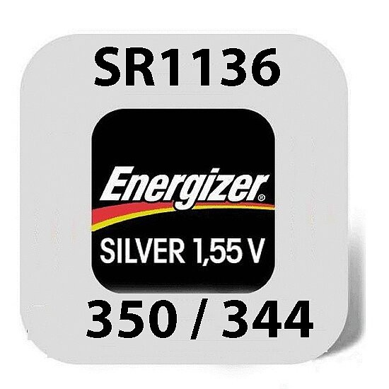 Energizer 344  350 SR1136W SR1136SW SR42 Knopfzelle 1,55V