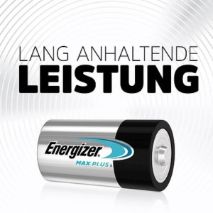 Energizer Max Plus Baby C – Batterie Alkali-Mangan 1.5 V 20 St.