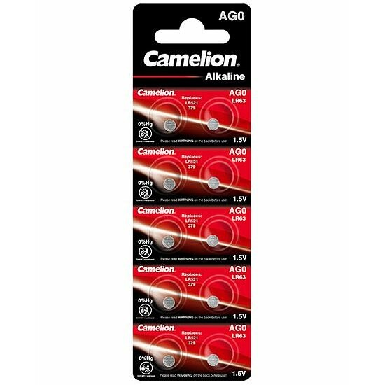 Camelion AG0  LR63 Alkaline Batterie 1,5V – 10er Packung