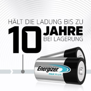 Energizer Max Plus Baby C – Batterie Alkali-Mangan 1.5 V 20 St.