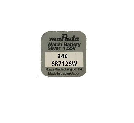 Murata eh. Sony 346 SR712SW Knopfzelle 1,55V