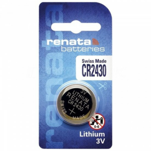 Renata CR2430 Lithium Batterie 3V – 1er Packung