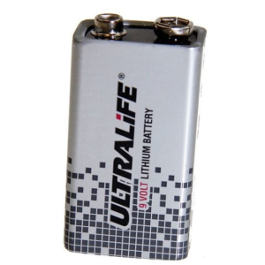 Ultralife - 9V Block Lithium 6FR22 Batterien - 1er Packung