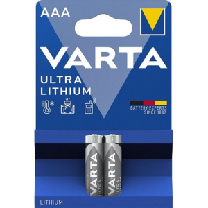 Varta - AAA Micro Ultra Lithium FR03 Batterien - 2er Packung