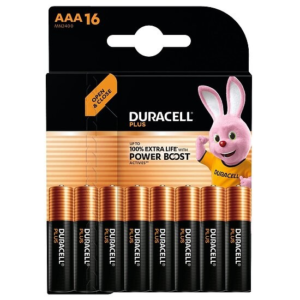 Duracell – AAA Micro Plus LR03 Batterien + 100% LANGLEBIGER* Power Boost – 4er Packung