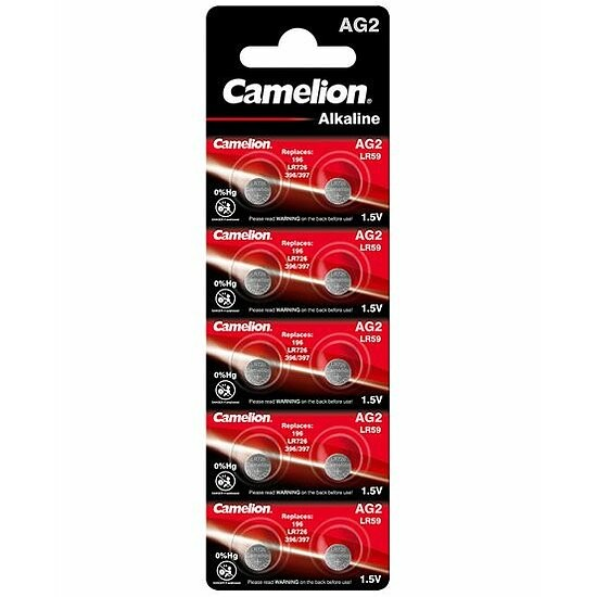 Camelion AG2  LR59 Alkaline Batterie 1,5V – 10er Packung