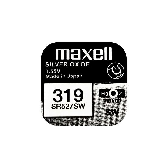 Maxell 319 SR527SW SR64 Knopfzelle 1,55V