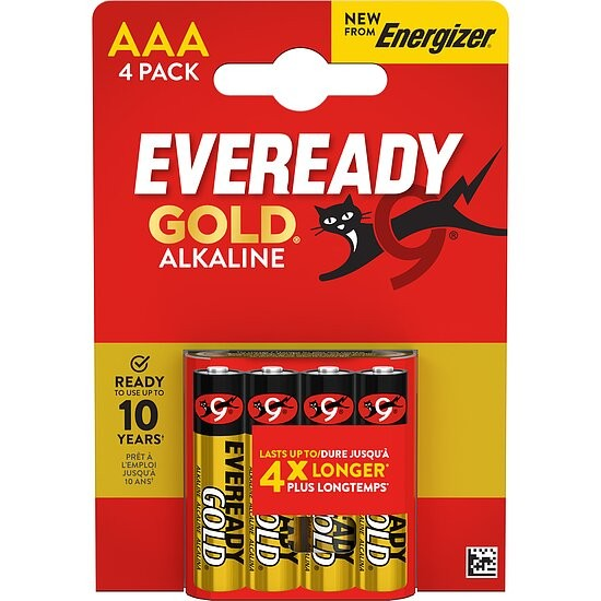 Energizer – Eveready Gold Micro (AAA) – 4 Stück