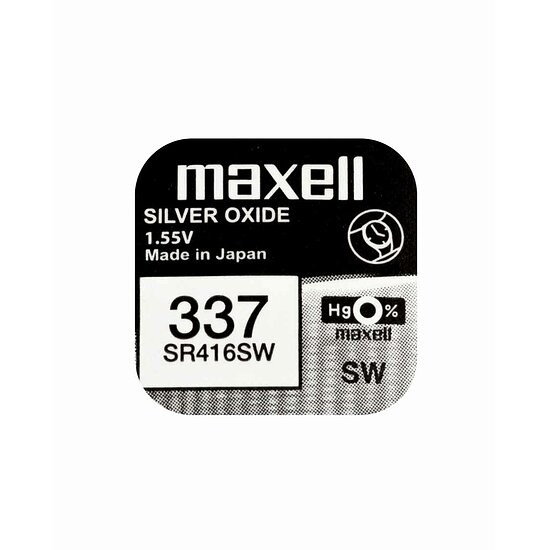 Maxell 337 SR416SW Knopfzelle 1,55V
