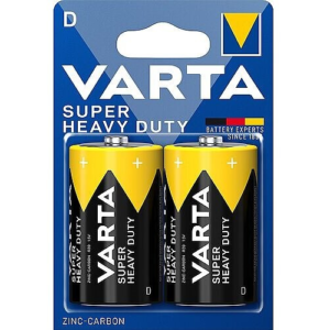 Varta – Mono D Superlife R20 Batterien – 2er Folie