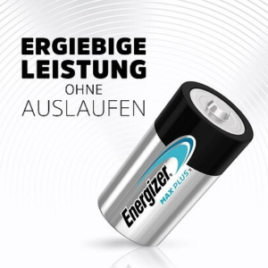 Energizer Max Plus Baby C – Batterie Alkali-Mangan 1.5 V 20 St.