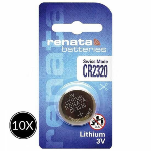 Renata CR2320 Lithium Batterie 3V – 1er Packung