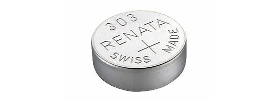 Renata 303 SR44SW Knopfzelle 1,55V aus Strip