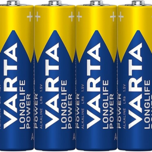 Varta – AA Mignon Longlife Power LR6 Batterien – 4er Folie