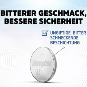 Energizer CR2032 Ultimate Lithium Batterie 3V – 2er Packung