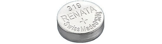 Renata 319 SR527SW SR64 Knopfzelle 1,55V aus Strip