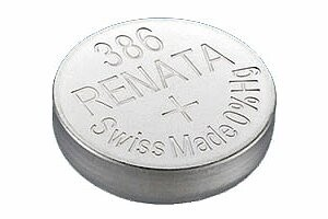 Renata 386 SR43W Knopfzelle 1,55V aus Strip