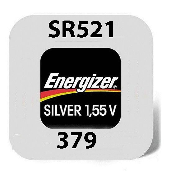 Energizer 379 SR521SW SR63 Knopfzelle 1,55V