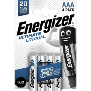 Energizer – AAA Micro Ultimate Lithium FR03 Batterien – 2er Packung