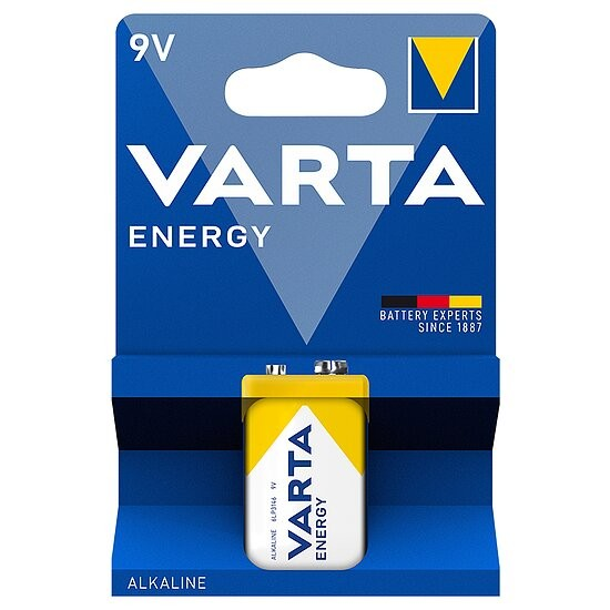 Varta Energy 9V Block – 1er Blister