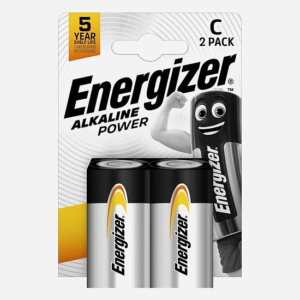 Energizer - Alkaline Power Baby (C) - 2er Packung