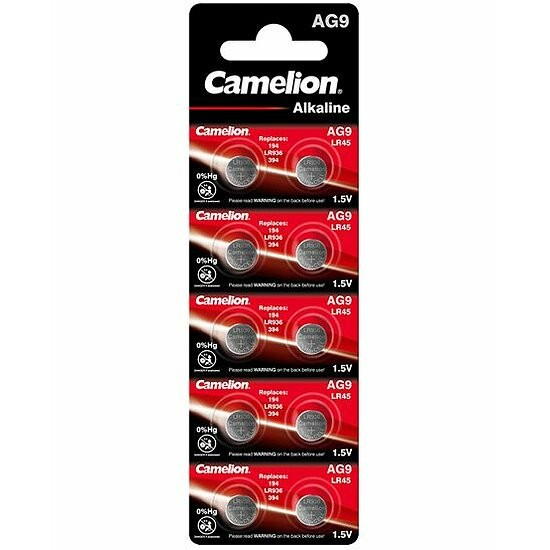 Camelion AG9  LR45 Alkaline Batterie 1,5V – 10er Packung