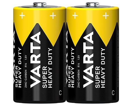 Varta – Baby C Superlife (Super Heavy Duty) R14 Batterien – 2er Folie