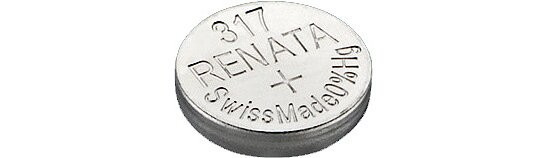 Renata 317 SR516SW SR62 Knopfzelle 1,55V aus Strip