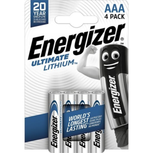 Energizer – AAA Micro Ultimate Lithium FR03 Batterien – 2er Packung